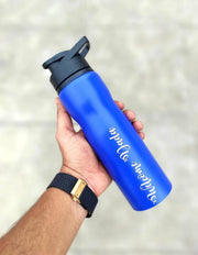 Matt sipper bottle customized