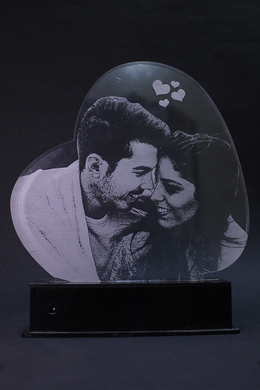 Acrylic Heart Light