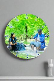 Acrylic clock