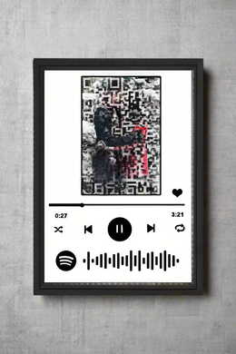Spotify photo frame