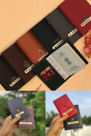 Couple Passport cover personalized